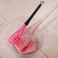 Flamboyant Hair Multifunctional Tool Set (Pink Glitter)